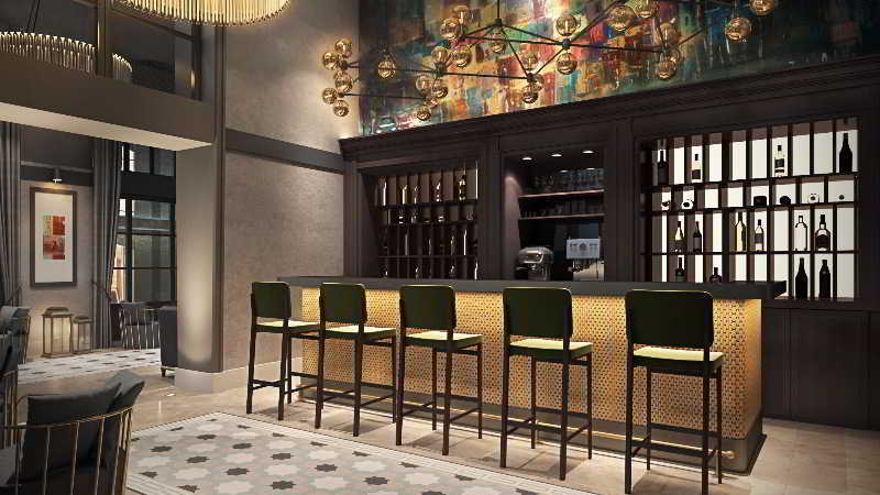 10 Karakoy Hotel อิสตันบูล ภายนอก รูปภาพ The bar at the restaurant