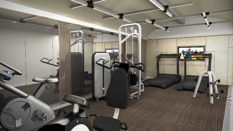 10 Karakoy Hotel อิสตันบูล ภายนอก รูปภาพ A gym
