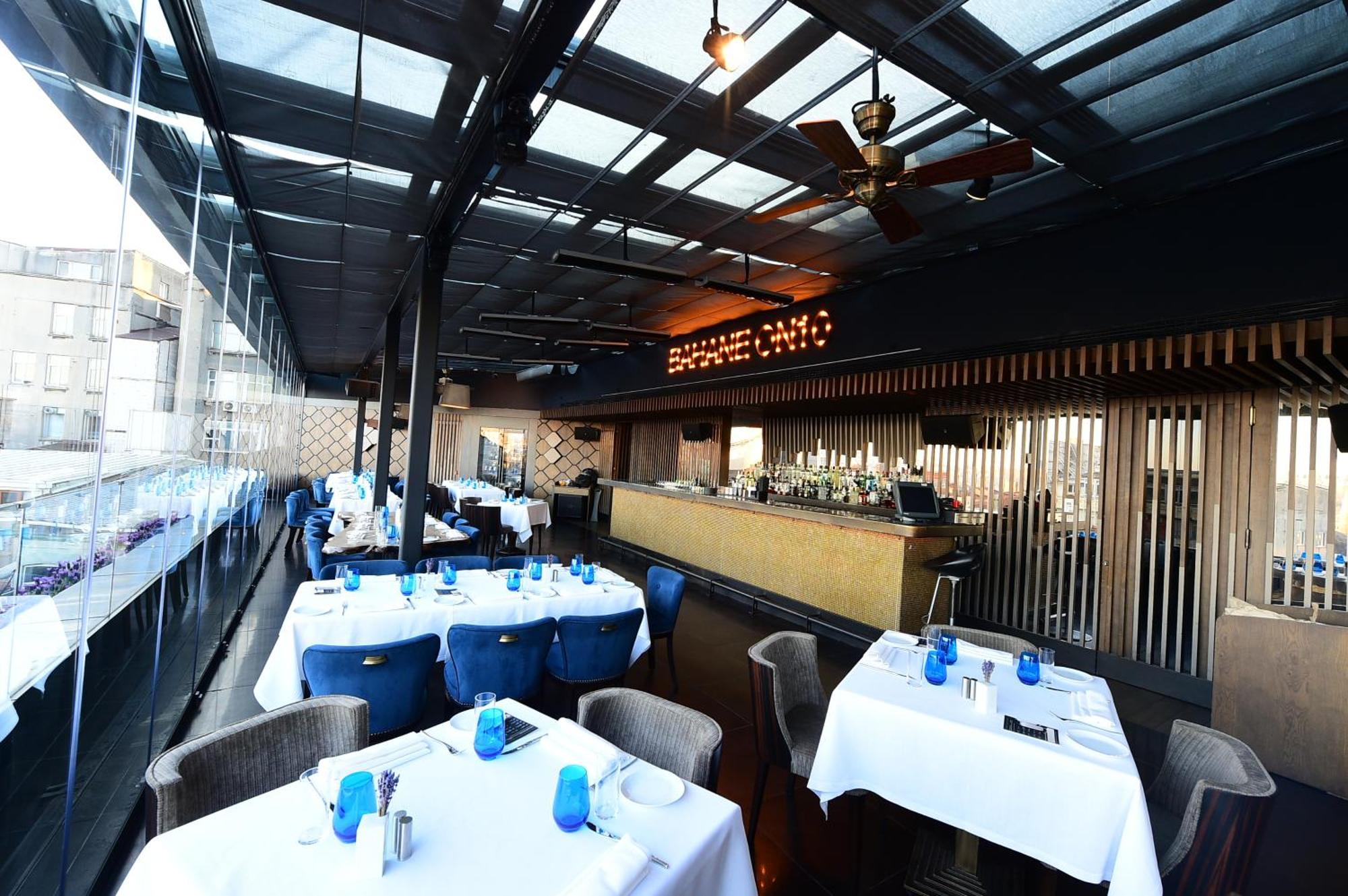 10 Karakoy Hotel อิสตันบูล ภายนอก รูปภาพ The interior of the restaurant