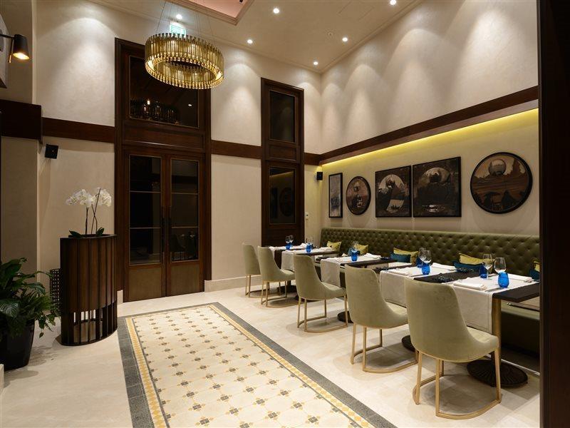 10 Karakoy Hotel อิสตันบูล ภายนอก รูปภาพ The interior of the restaurant
