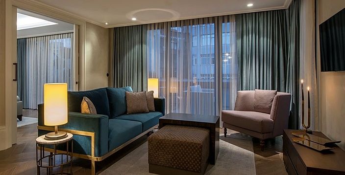 10 Karakoy Hotel อิสตันบูล ภายนอก รูปภาพ A living room